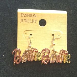 NWT Barbie pop culture fashion earrings